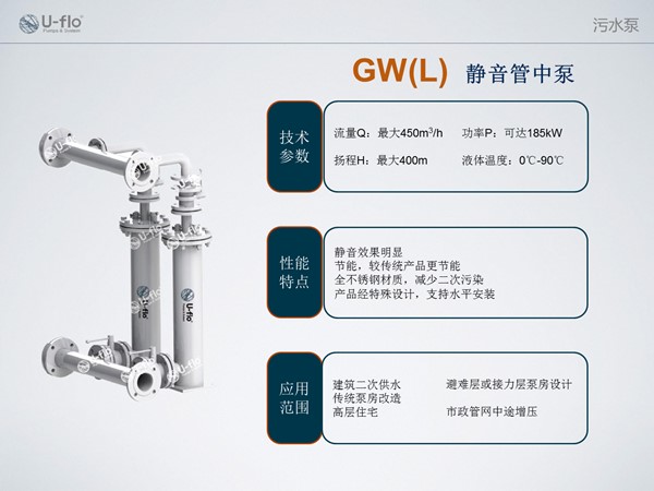 不銹鋼管中泵性能參數