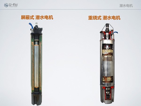 潛水電機的基本結(jié)構(gòu)