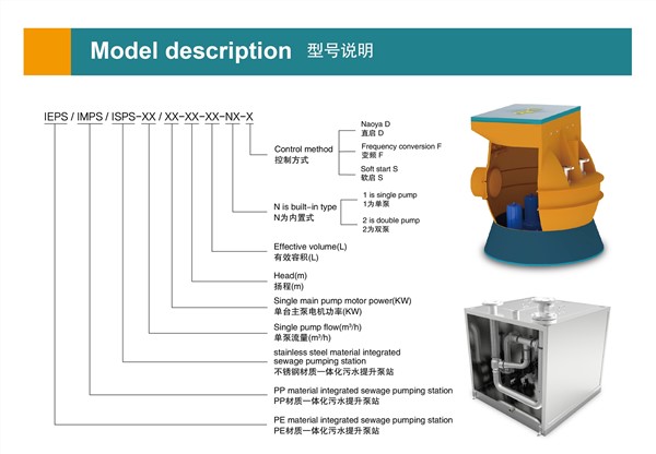 一體化污水提升泵站性能參數